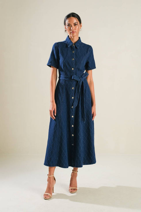 confident-strides-denim-midi-dress Flying Tomato-Sophia's StyleDRESSES-1